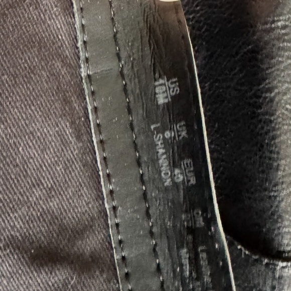 Franco Sarto Black Leather Detail - Picture 8 of 13